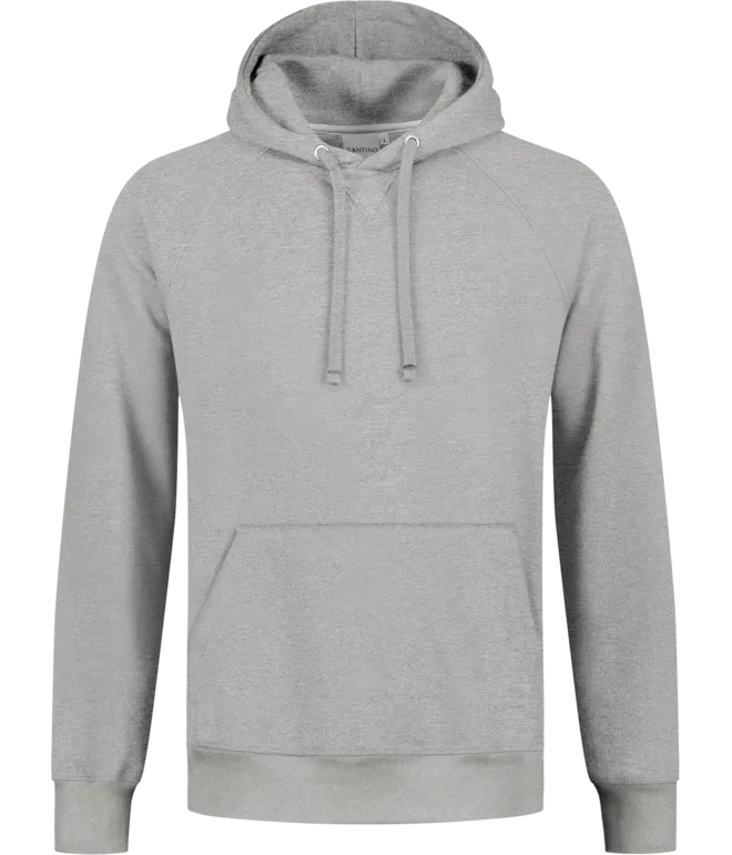Heren Hooded Sweater Santino Rens in Heren Hooded Sweater Santino Rens Sport Grey