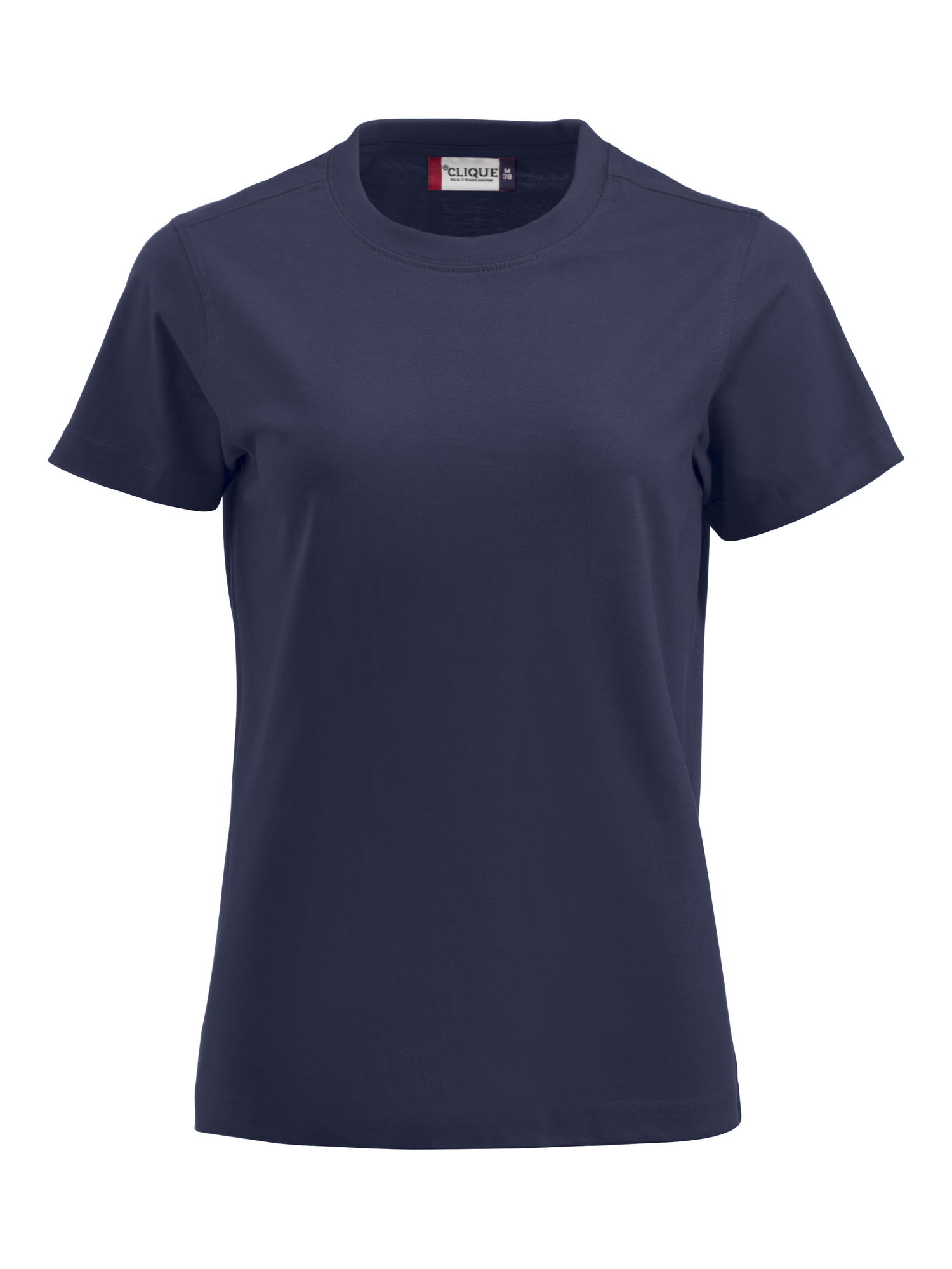 Dames T-shirt Clique Premium-T 029341 - Donker Blauw