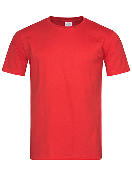 Heren T-shirt Stedman Classic-T Fitted ST2010 - Scarlet Red