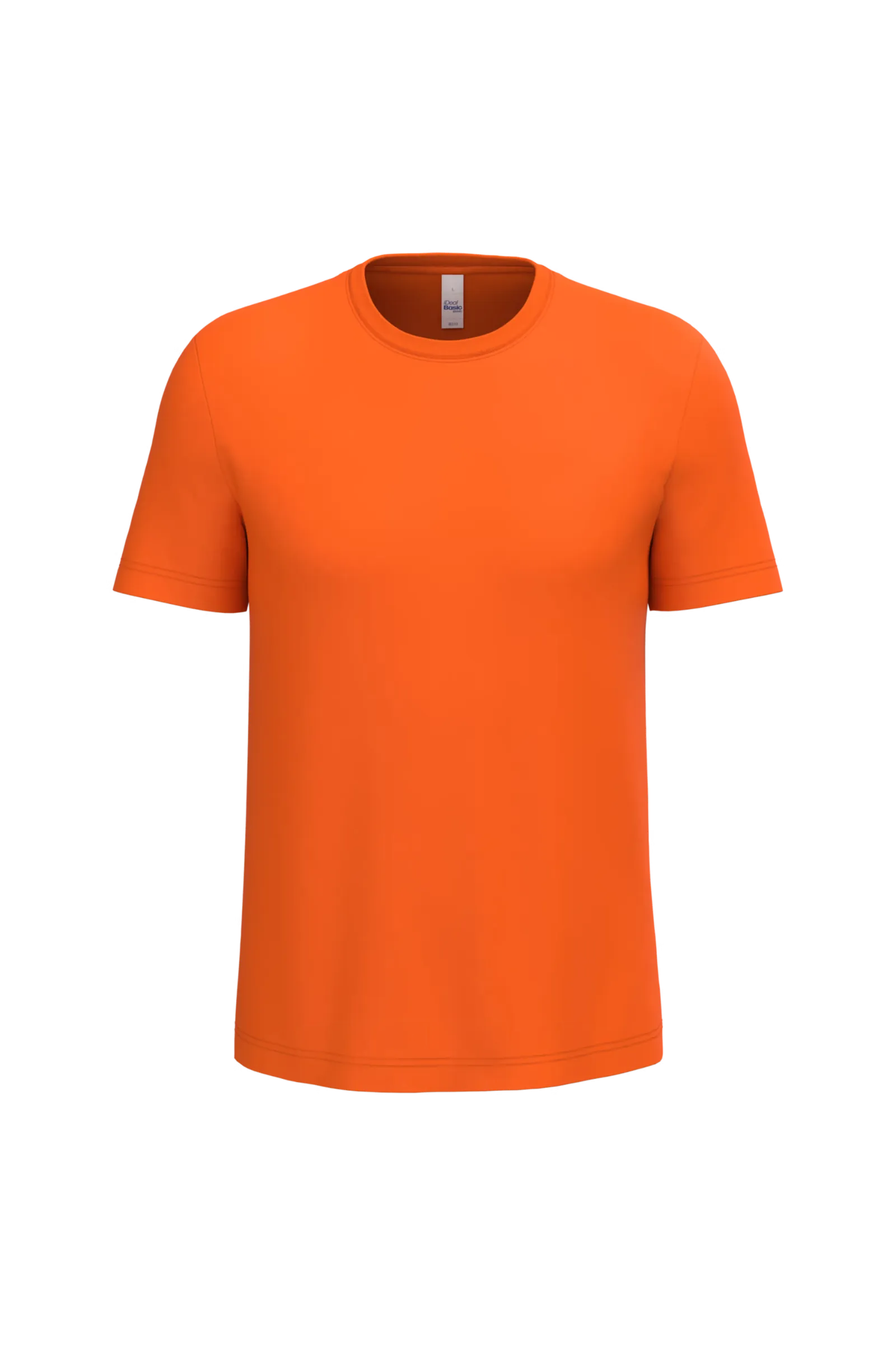 Goedkope heren T-shirt iDeal Basic Brand IB310 in Goedkope heren T-shirt iDeal Basic Brand IB310 - Ideal Orange