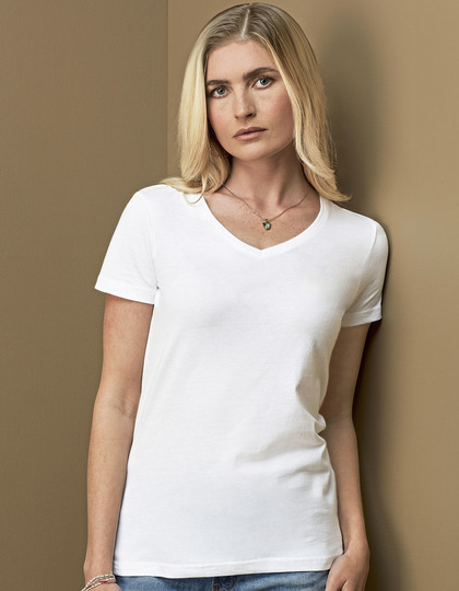 Dames T-shirt V Hals Stedman Classic-T ST2700