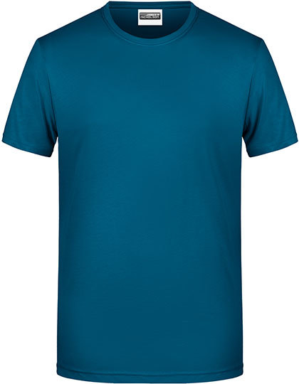 Heren T-shirt Daiber Basic-T 8008 - Petrol
