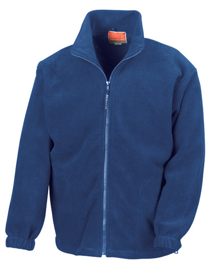 Heren Fleece Vest Result R036X royal