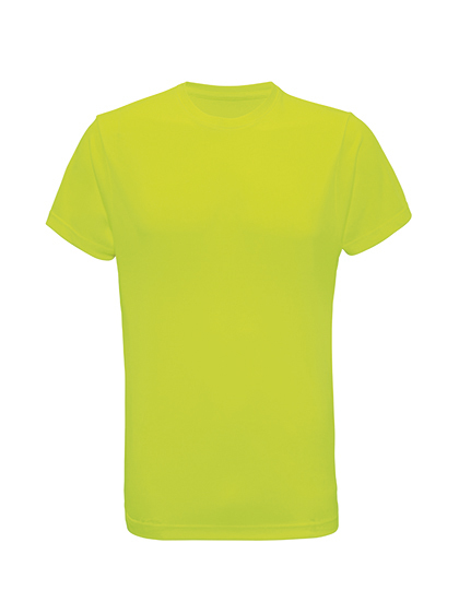 Heren Sportshirt TriDri Hexoflage performance TR010 Lightning Geel