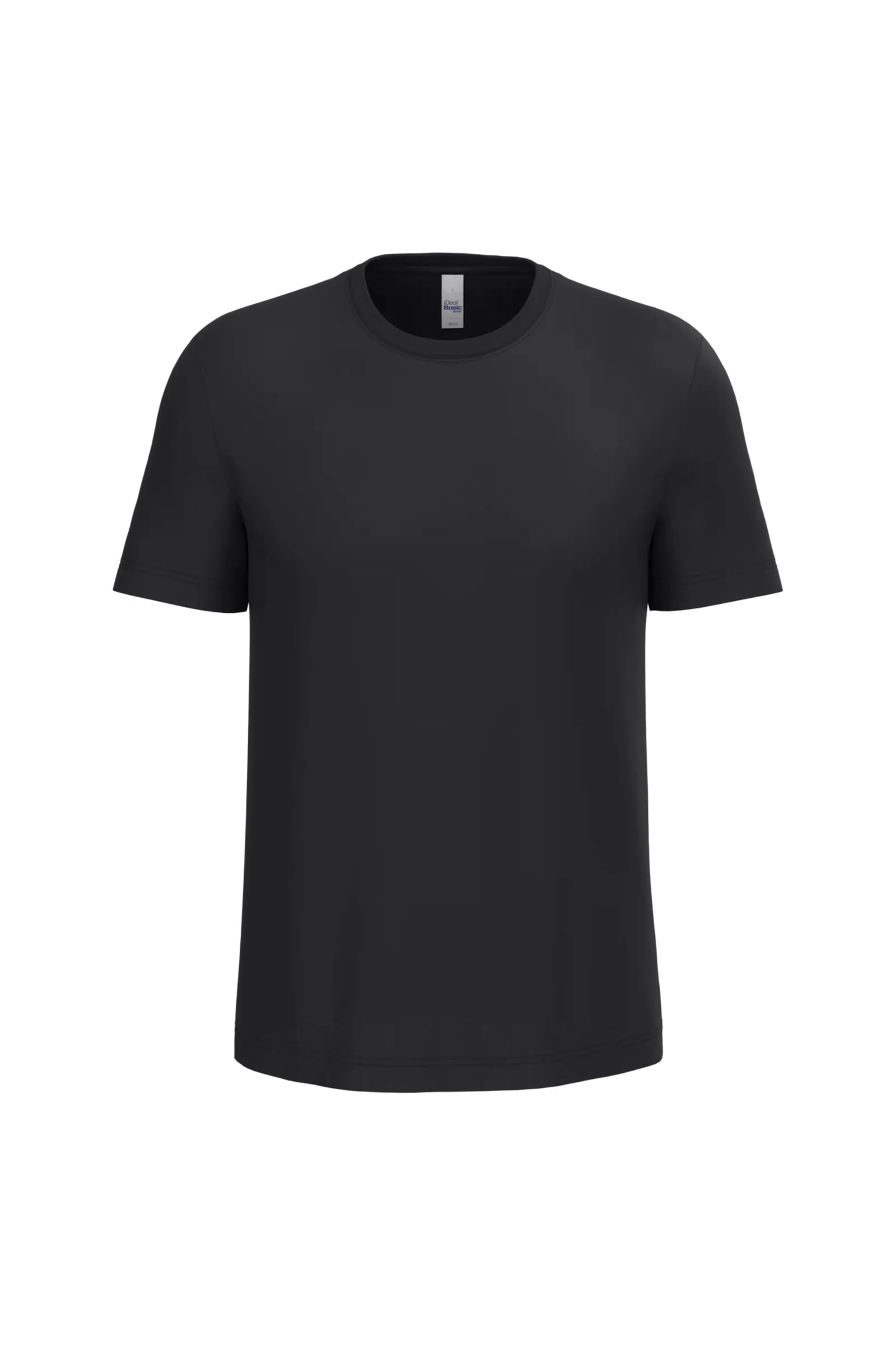 Goedkope heren T-shirt iDeal Basic Brand IB310 in Goedkope heren T-shirt iDeal Basic Brand IB310 - Ideal Black