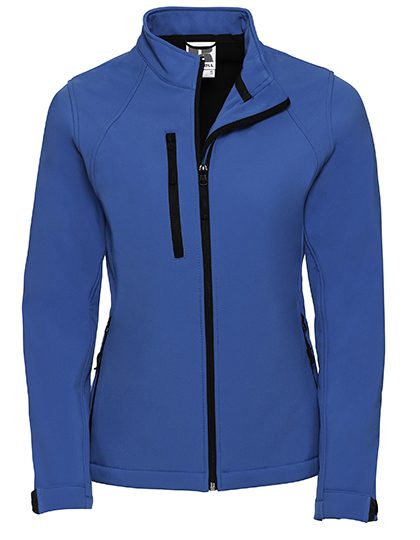 Dames Softshell Jas Russell R-140F-0 azure blue