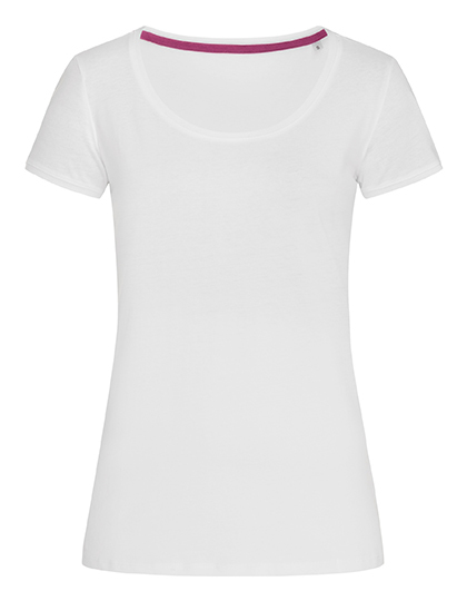 Dames T-shirt Morgan Stedman ST9120 - White