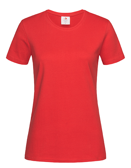 Dames T-shirt Comfort-T Stedman ST2160 - Scarlet Red