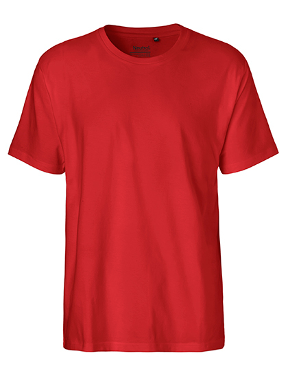 Heren T-shirt Neutral Classic O60001 - Red