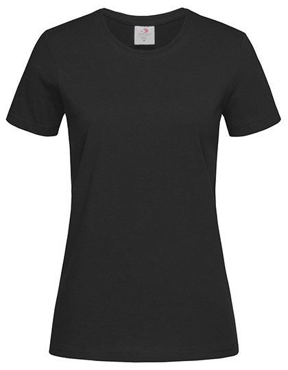 Dames T-shirt Classic-T Fitted Stedman ST2600 - Black Opal