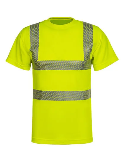 Veiligheid T-shirt Korntex Premium KXBRS in Veiligheid T-shirt Korntex Premium KXBRS Signaal Yellow