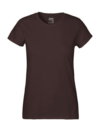 Dames T-shirt Neutral Classic O80001 - Brown