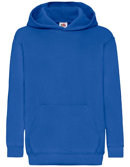 Kinder Hooded sweaters Fruit of the Loom 62-034-0 royal