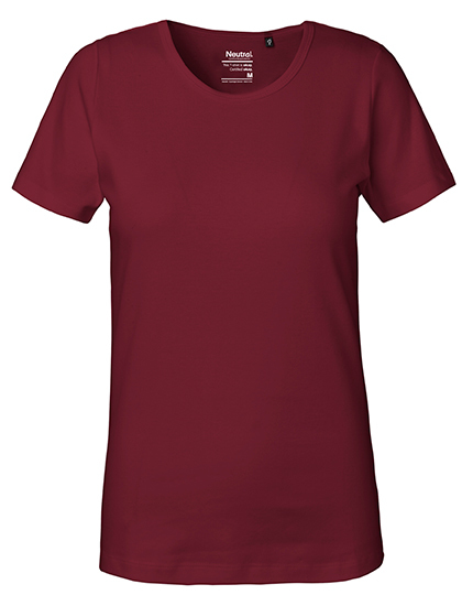 Dames T-shirt Neutral Interlock O81029 - Bordeaux