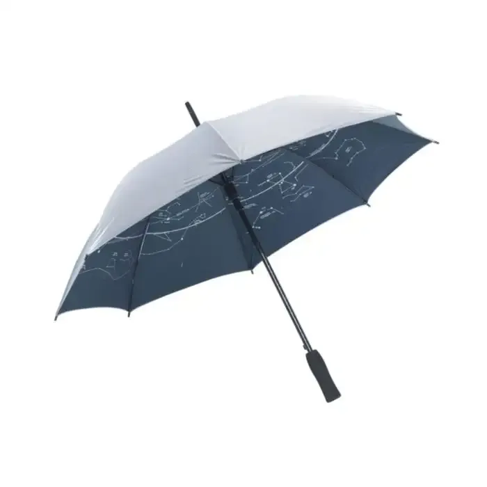 Storm Paraplu FiberStar 103 cm - Storm Paraplu FiberStar 103 cm Zilver