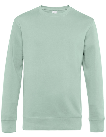 Heren Sweater B&C KING WU01K Aqua Green