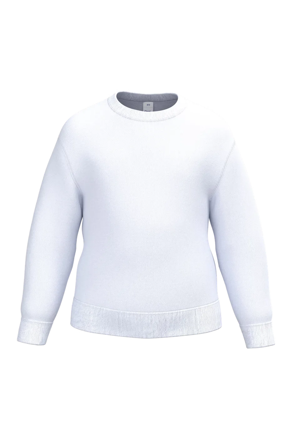 Goedkope Kinder Sweater iDeal Basic Brand IB401 Wit
