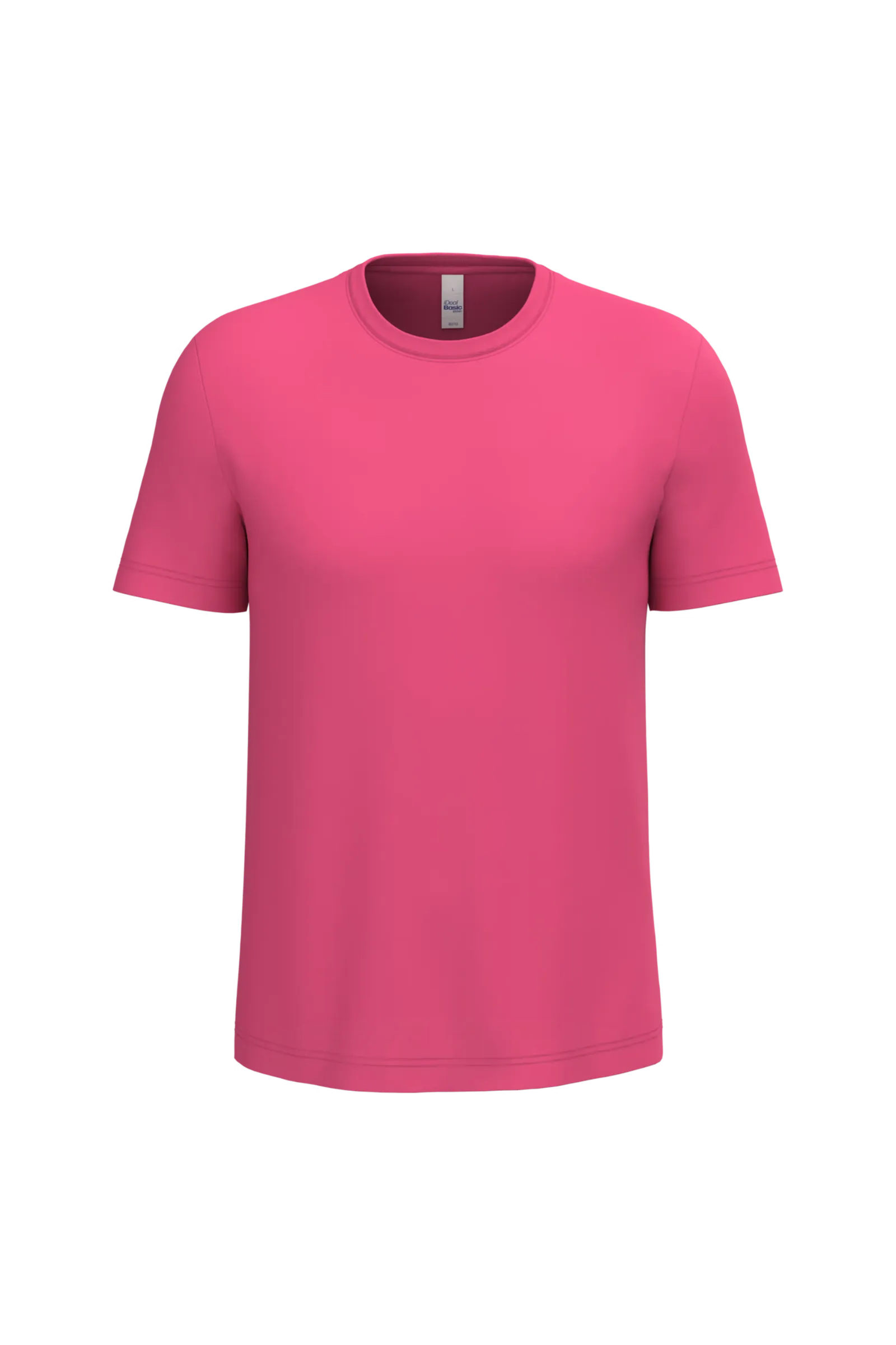 Goedkope heren T-shirt iDeal Basic Brand IB310 in Goedkope heren T-shirt iDeal Basic Brand IB310 - Ideal Fuchsia