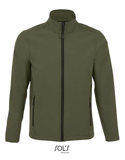 Goedkope Heren Softshell Jas Sols Race 01195 Army