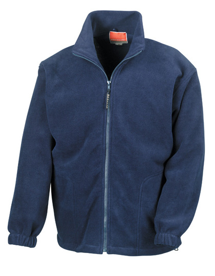 Heren Fleece Vest Result R036X navy