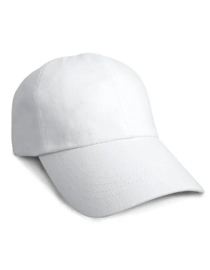 Cap Heavy Cotton Drill RC010X in Cap Heavy Cotton Drill RC010X - White