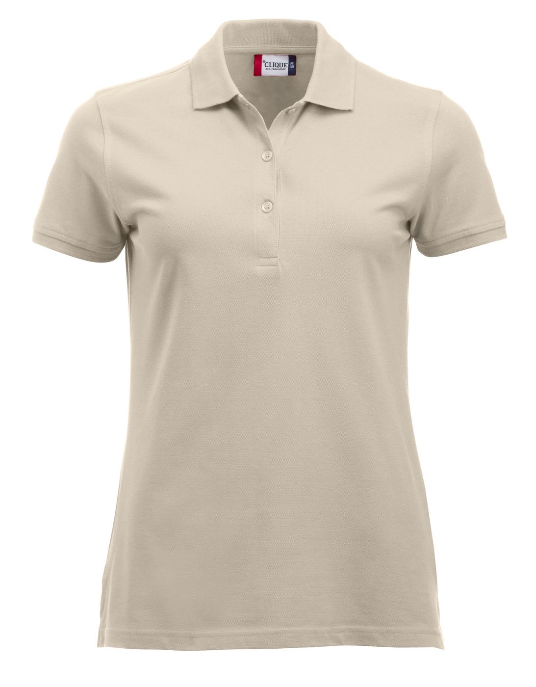 Dames Polo Clique Classic Marion 028246 - Licht khaki