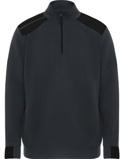 Heren Sweater Roly Maverick SU8413 leed-zwart