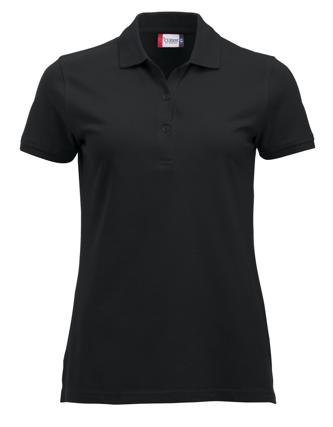 Dames Polo Clique Classic Marion 028246 - Zwart