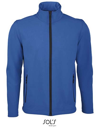 Goedkope Heren Softshell Jas Sols Race 01195 Royal Blue