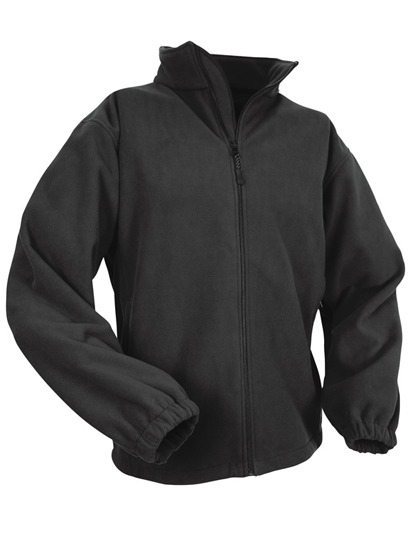 Heren Fleece vest Result reversible R109X Zwart