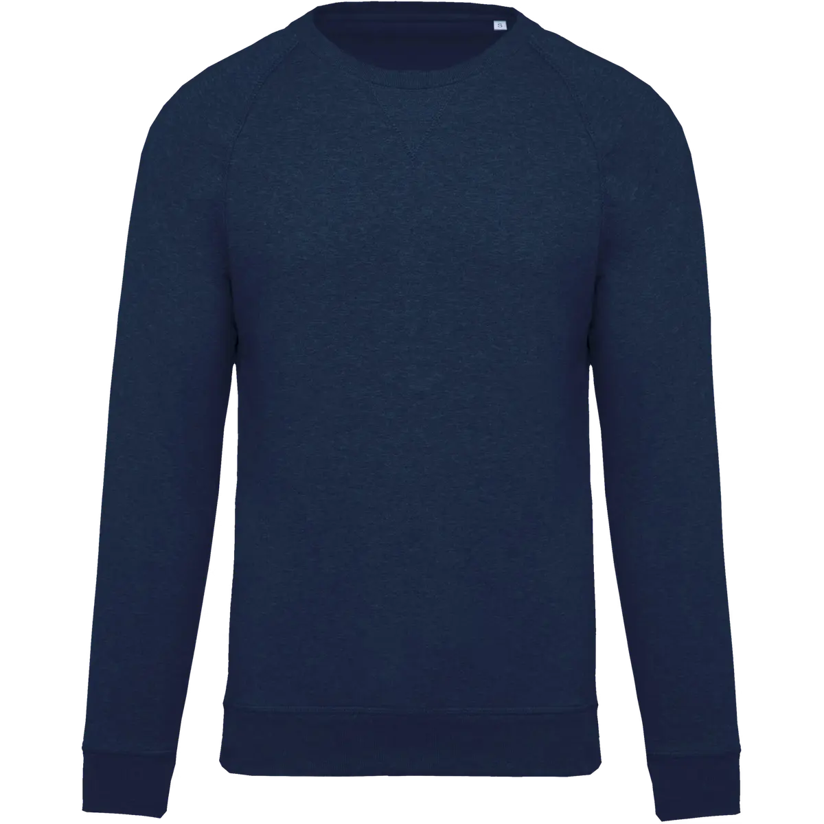 Heren Sweater Kariban BIO raglanmouwen K480 French Navy Heather