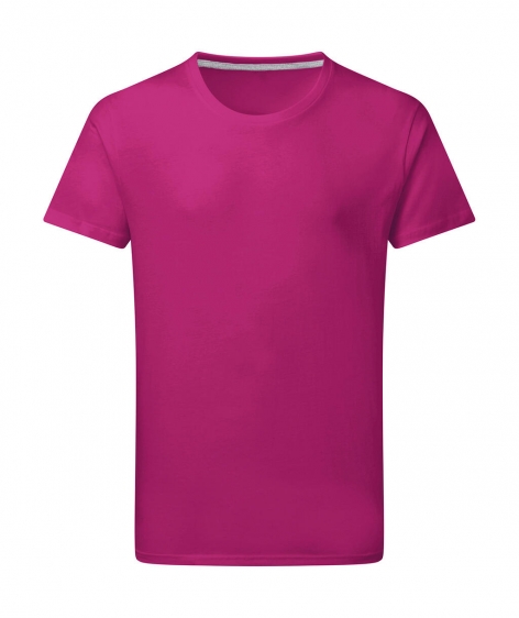 Heren T-shirt SG Perfect Print SGTee - Dark Pink