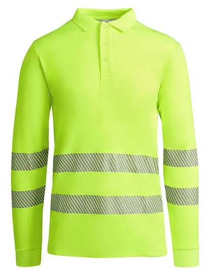 Veiligheid Polo Lange Mouw Roly HV9319 in Veiligheid Polo Lange Mouw Roly HV9319 Fluo Geel