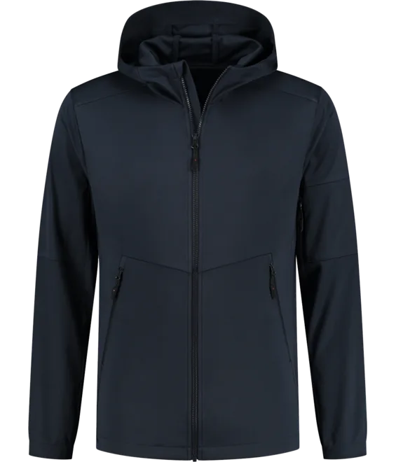 Heren Softshell Jas Santino SEATTLE 1222897 Real Navy