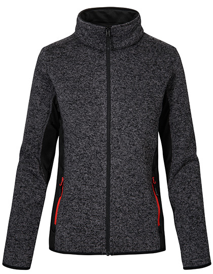Dames Fleece Vest Promodoro 7705 Heather Graphite