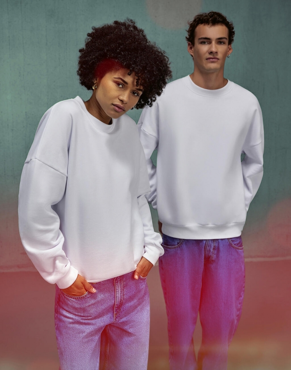 Heren Sweater B&C Influence Crew