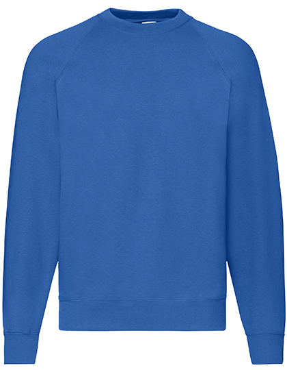 Sweater Raglan Fruit of the Loom 62-216-0 royal blue