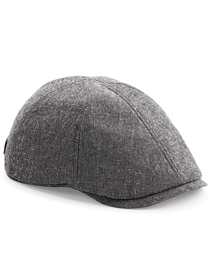 Flat Cap Gatsby B621 Grey Linen
