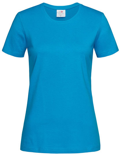 Dames T-shirt Classic-T Fitted Stedman ST2600 - Ocean Blue