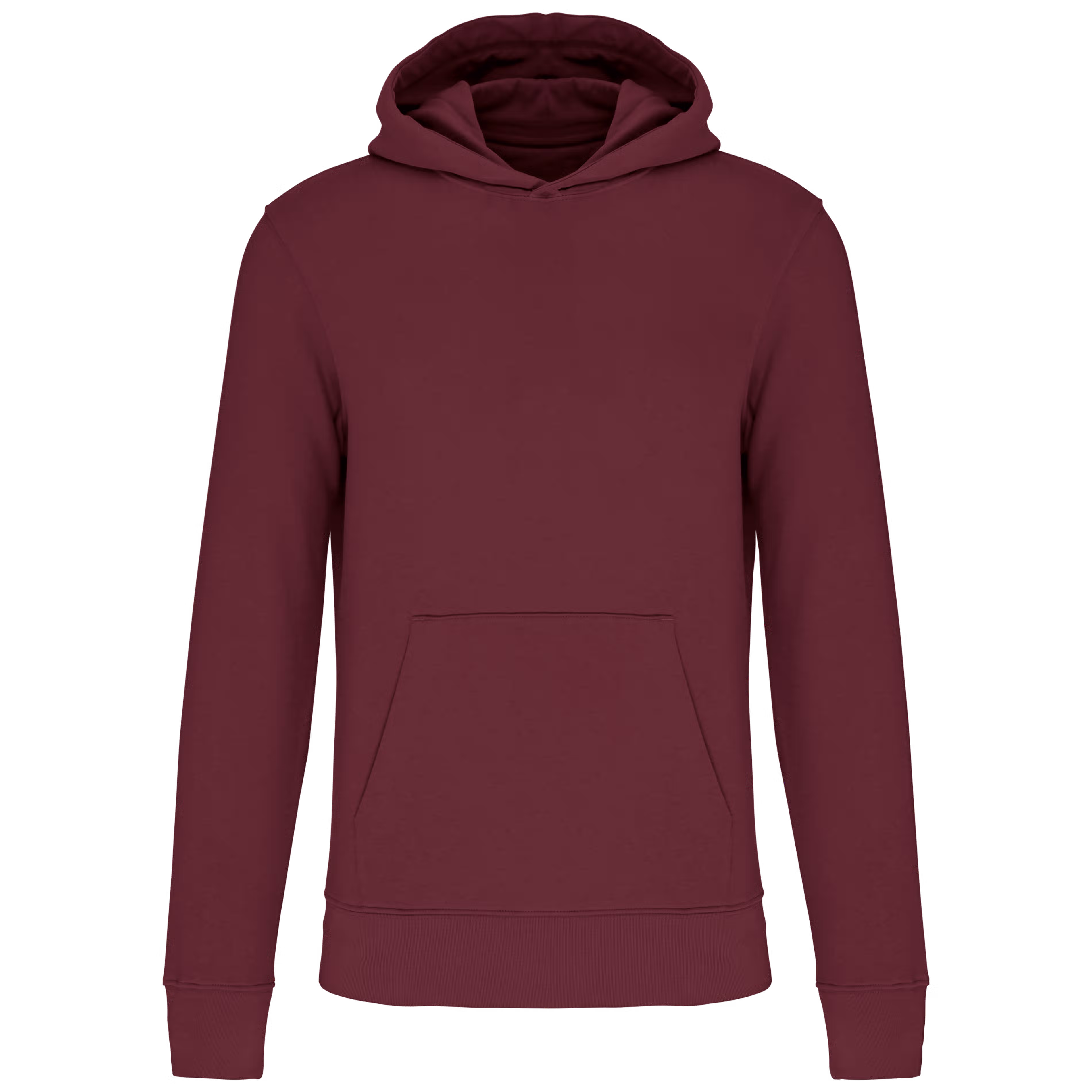 Ecologische Kinder Hoodie kariban K4029 - wine