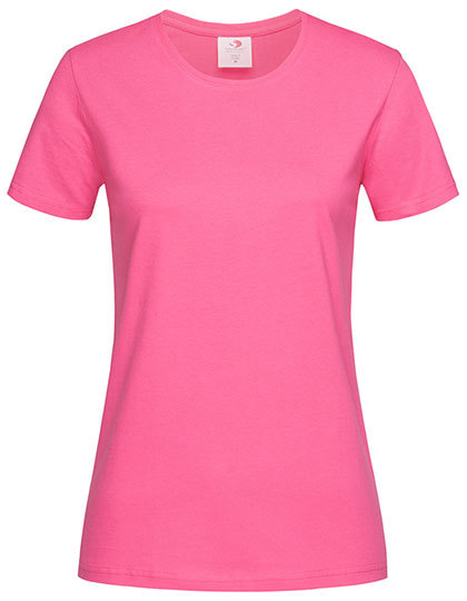 Dames T-shirt Classic-T Fitted Stedman ST2600 - Sweet Pink