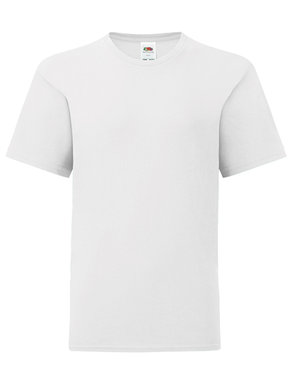 Kinder T-shirt Fruit of the Loom 61-023-0 Iconic - White