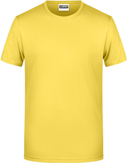 Heren T-shirt Daiber Basic-T 8008 - Yellow