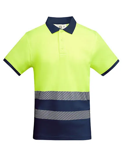 Veiligheid Polo Roly Atrio HV9318 in Veiligheid Polo Roly Atrio HV9318 Navy Blue-Fluo Geel