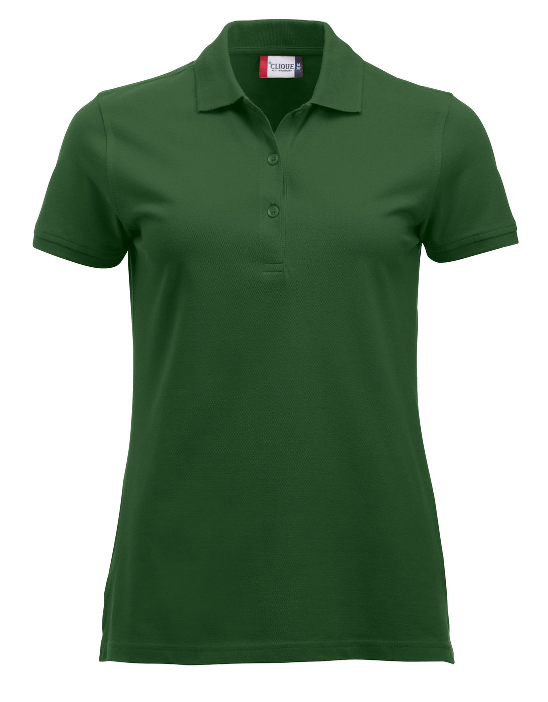 Dames Polo Clique Classic Marion 028246 - Flessen Groen