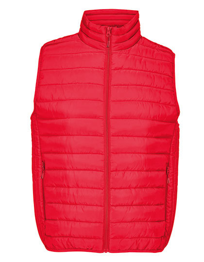 Heren Bodywarmer SOLS Stream 04020 rood