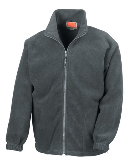 Heren Fleece Vest Result R036X oxford grey