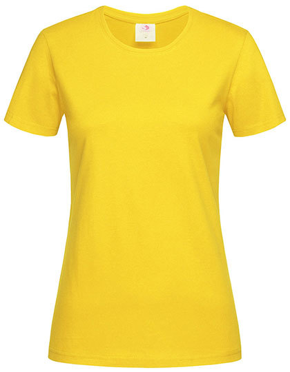 Dames T-shirt Classic-T Fitted Stedman ST2600 - Sunflower Yellow