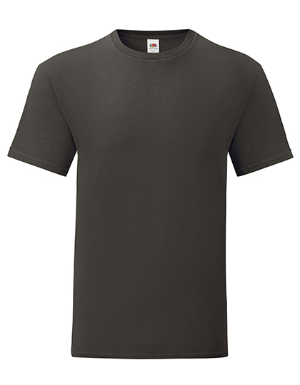 Heren T-shirt Fruit of the loom 61-430-0 - Light Graphite