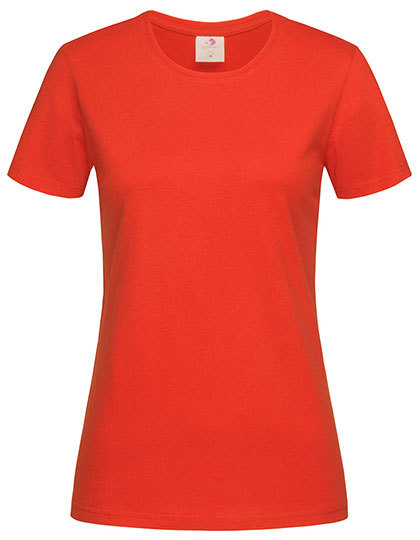 Dames T-shirt Classic-T Fitted Stedman ST2600 - Brilliant Orange